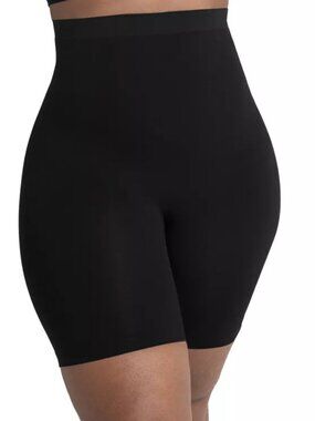 Shapermint Essentials Women's High Waisted Shaper Short 55021 Black NWT